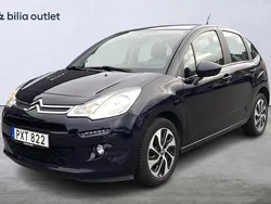 Blå Begagnad 2016 Citroën C3 PureTech Halvkombi | 44 900 kr (Superpris)