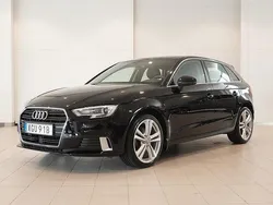 Svart Begagnad 2019 Audi A3 Sportback g-tron Sport Sedan | 219 800 kr