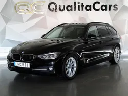 Svart Begagnad 2017 BMW 318 Sport Line Kombi | 154 900 kr (Marknadspris)