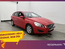 Röd Begagnad 2012 Volvo V60 Kinetic Kombi | 119 800 kr (Marknadspris)
