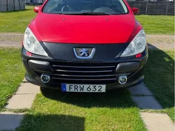 Röd Begagnad 2007 Peugeot 307 CC Cab | 29 500 kr (Marknadspris)