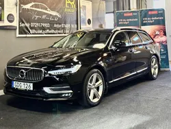 Svart Begagnad 2018 Volvo V90 Inscription Kombi | 144 900 kr (Marknadspris)