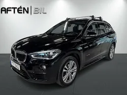 Svart Begagnad 2017 BMW X1 Sport Line SUV | 179 800 kr (Marknadspris)