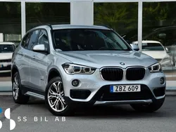 Silver Begagnad 2017 BMW X1 Sport Line SUV | 234 900 kr (Lite dyr)