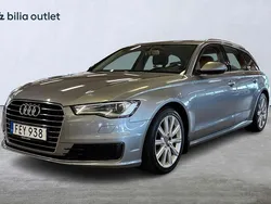 Grå Begagnad 2015 Audi A6 Sport Kombi | 169 900 kr (Marknadspris)