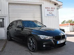 Svart Begagnad 2018 BMW 330 Shadowline Kombi | 239 000 kr (Bra pris)