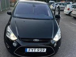 Svart Begagnad 2012 Ford S-MAX S Minibuss | 79 900 kr (Lite dyr)