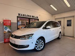 Vit Begagnad 2013 VW Sharan GT Minibuss | 165 000 kr (Marknadspris)