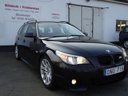 Svart Begagnad 2007 BMW 525 M Sport Kombi | 56 000 kr (Marknadspris)