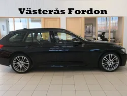 Svart Begagnad 2015 BMW 320 M Sport Kombi | 189 900 kr (Marknadspris)