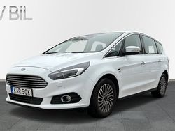 Vit Begagnad 2019 Ford S-MAX S Minibuss | 179 800 kr (Marknadspris)