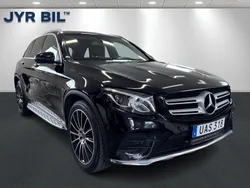 Svart Begagnad 2017 Mercedes GLC220 AMG SUV | 199 000 kr (Marknadspris)