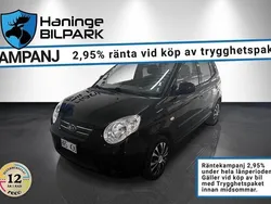 Svart Begagnad 2008 Kia Picanto Comfort Halvkombi | 29 900 kr (Marknadspris)