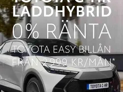 Silver Ny 2025 Toyota C-HR SUV | 446 400 kr
