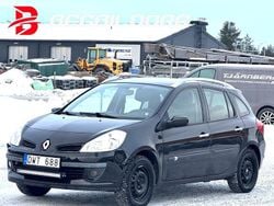 Svart Begagnad 2008 Renault Clio GrandTour Kombi | 36 500 kr (Marknadspris)