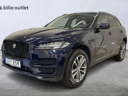 Blå Begagnad 2020 Jaguar F-Pace SUV | 299 800 kr (Bra pris)