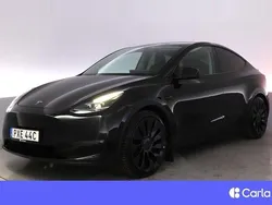 Svart Begagnad 2024 Tesla Model Y Performance SUV | 534 900 kr