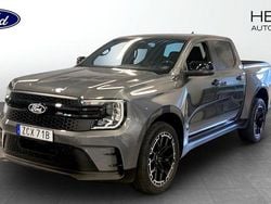Grå (grey) Ny 2025 Ford Ranger Pickup | 887 375 kr (Lite dyr)