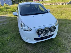 Vit Begagnad 2013 Mitsubishi Space Star Halvkombi | 69 500 kr (Marknadspris)
