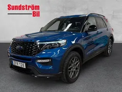 Blå Begagnad 2021 Ford Explorer ST-Line SUV | 519 900 kr (Marknadspris)