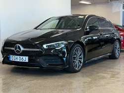 Svart Begagnad 2019 Mercedes CLA220 Shooting Brake AMG Kombi | 319 900 kr (Lite dyr)