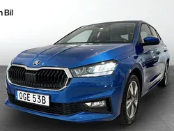 Blå Begagnad 2022 Skoda Fabia Style Halvkombi | 199 900 kr (Marknadspris)