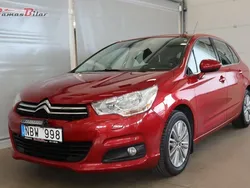 Röd Begagnad 2012 Citroën C4 Halvkombi | 79 900 kr (Marknadspris)