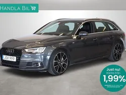 Grå Begagnad 2016 Audi A4 S-Line Kombi | 229 900 kr (Dyr)