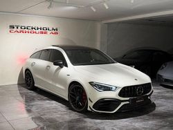 Vit Begagnad 2021 Mercedes CLA45 AMG AMG Kombi | 409 900 kr (Superpris)