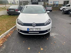 Vit Begagnad 2011 VW Golf VI Halvkombi | 65 500 kr (Marknadspris)