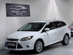 Vit Begagnad 2015 Ford Focus Kombi | 74 900 kr (Marknadspris)