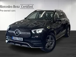 Svart (black) Begagnad 2022 Mercedes GLE350 SUV | 759 900 kr