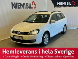 Vit Begagnad 2010 VW Golf VI Kombi | 79 900 kr