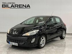 Svart Begagnad 2010 Peugeot 308 Halvkombi | 59 900 kr (Marknadspris)