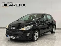Svart Begagnad 2010 Peugeot 308 Halvkombi | 69 900 kr (Marknadspris)