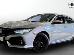 Silver Begagnad 2017 Honda Civic Sport Plus Halvkombi | 209 900 kr (Lite dyr)