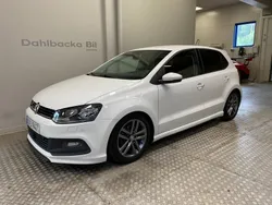 Vit Begagnad 2017 VW Polo R-line Halvkombi | 115 000 kr (Lite dyr)