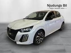 Vit Ny 2025 Peugeot 208 Halvkombi | 199 900 kr (Bra pris)