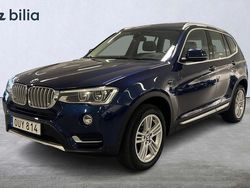 Blå Begagnad 2015 BMW X3 xLine SUV | 279 900 kr