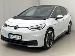 Vit Begagnad 2020 VW ID.3 Pro Performance Halvkombi | 209 800 kr