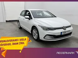 Vit Begagnad 2020 VW Golf VIII Halvkombi | 194 800 kr (Marknadspris)