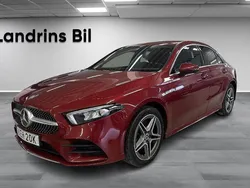 Röd Begagnad 2020 Mercedes A250 AMG line Sedan | 259 900 kr (Marknadspris)