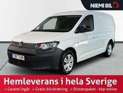 Vit Begagnad 2022 VW Caddy Maxi S Minibuss | 239 900 kr (Lite dyr)