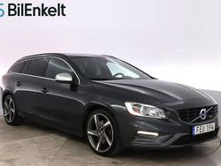 Grå Begagnad 2014 Volvo V60 R-Design Kombi | 189 900 kr (Dyr)