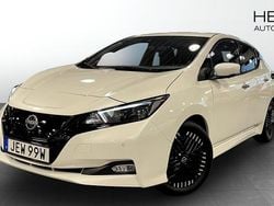 Vit Begagnad 2022 Nissan Leaf 360º Halvkombi | 194 900 kr (Lite dyr)