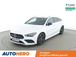 Vit Begagnad 2020 Mercedes CLA200 Shooting Brake AMG Kombi | 321 000 kr (Marknadspris)