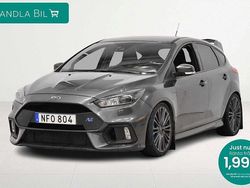 Grå Begagnad 2016 Ford Focus RS Halvkombi | 299 900 kr