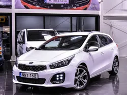 Vit Begagnad 2016 Kia Ceed Sportswagon GT-Line Kombi | 119 900 kr (Marknadspris)