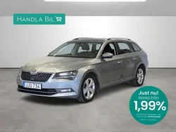 Grå Begagnad 2016 Skoda Superb Style Kombi | 139 800 kr (Lite dyr)