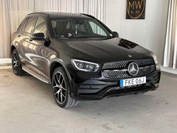 Svart Begagnad 2021 Mercedes GLC300e AMG line SUV | 399 900 kr (Dyr)